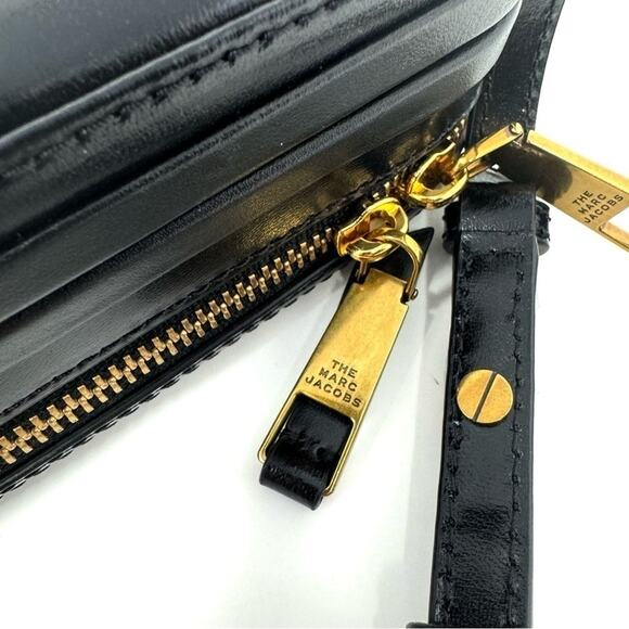 Marc Jacobs Rare Black Vanity Leather Crossbody Bag NWT - Picture 4 of 10